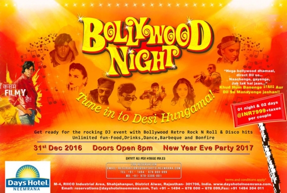 Bollywood-Themed-New-year-Eve-2017-party-Delhi-Neemrana-Days-Hotel-Neemrana